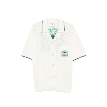 [Casablanca] Shirts Short Sleeve FW26 PF26-KW-1413 01 PALM