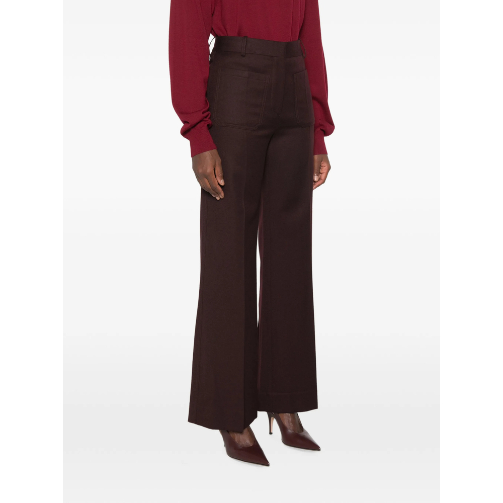 [VICTORIA BECKHAM] Trousers FW26 1226WTR005115S  ACAI