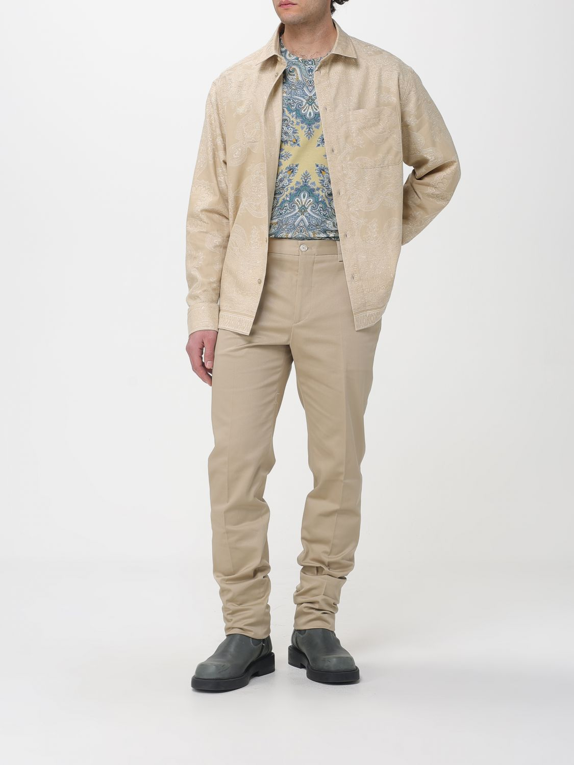 [Etro] Shirts Long Sleeve SS26 MRIC005799TPE07 S9820