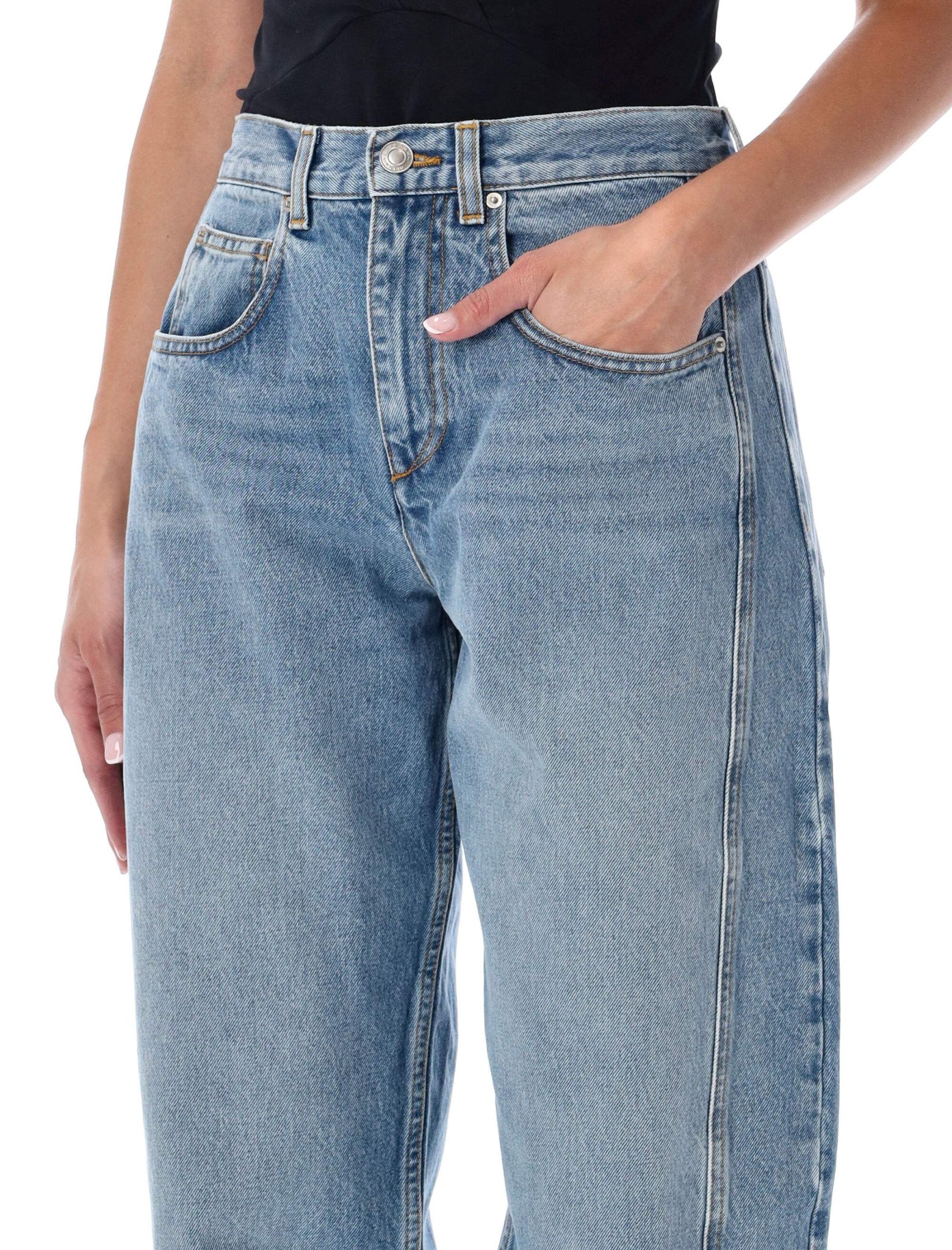[Isabel Marant] Jeans FW26 PA0584FAD1H04I30LU