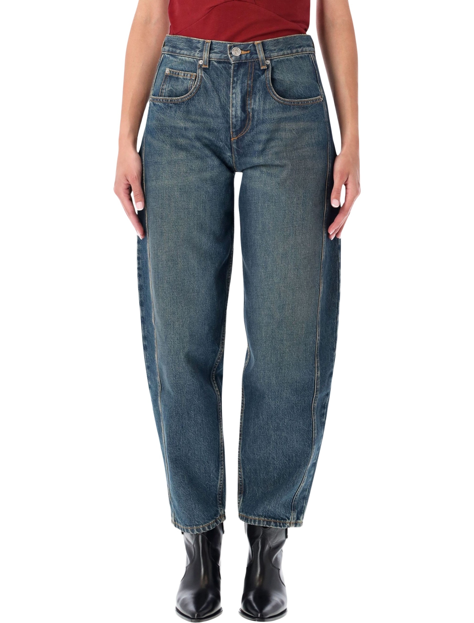 [Isabel Marant] Jeans FW26 PA0584FAD1H04I30FB