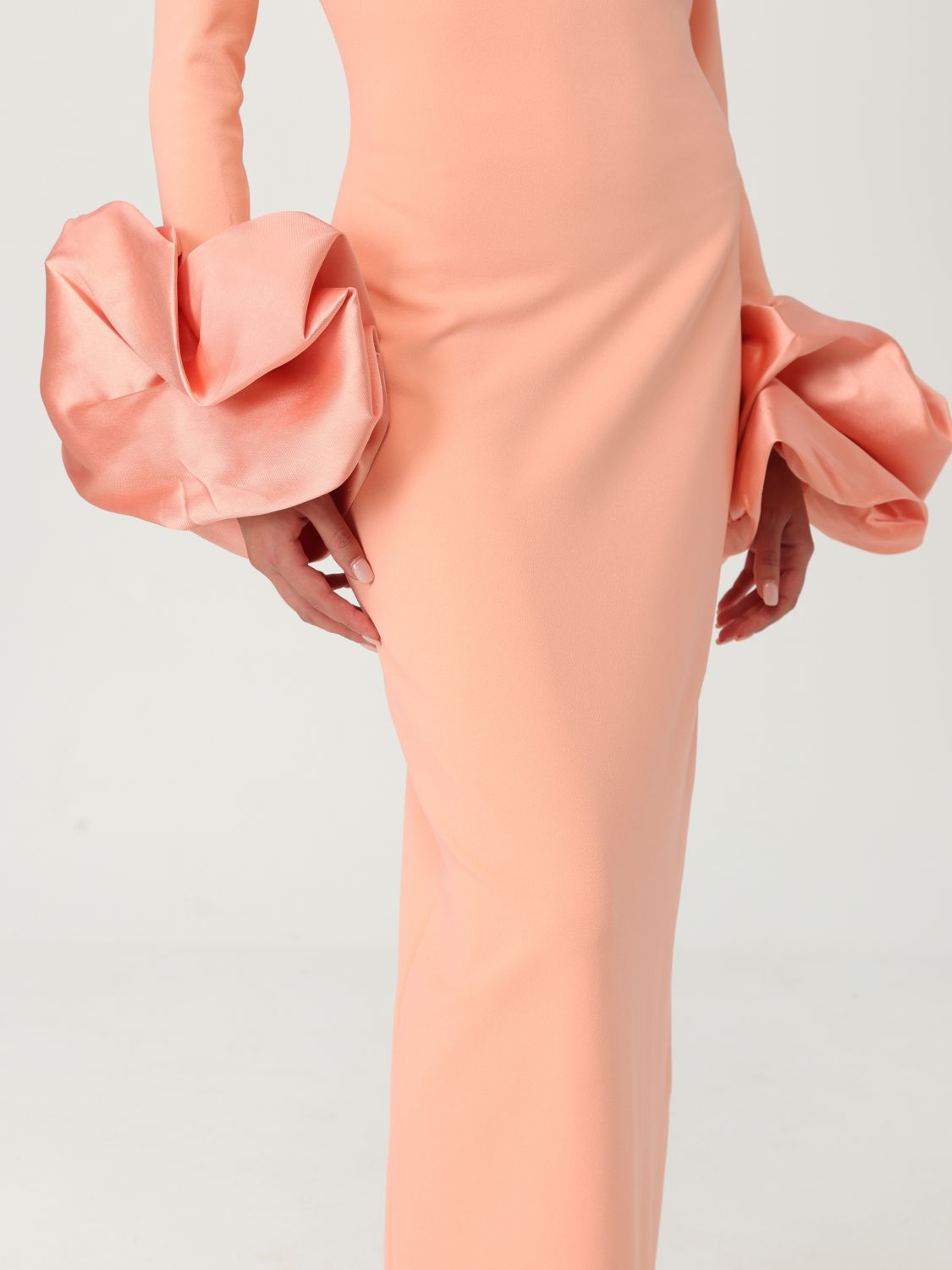 [Solace London] Long sleeve dress FW25 OS40014 NECTAR PINK