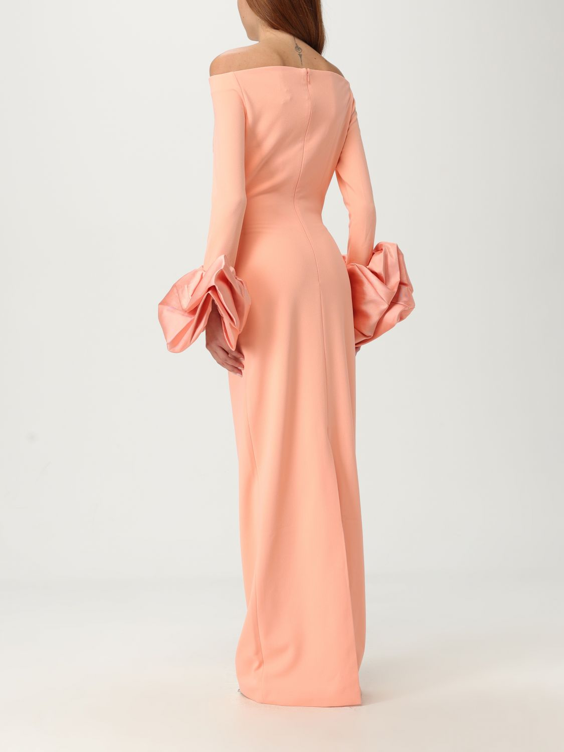 [Solace London] Long sleeve dress FW25 OS40014 NECTAR PINK