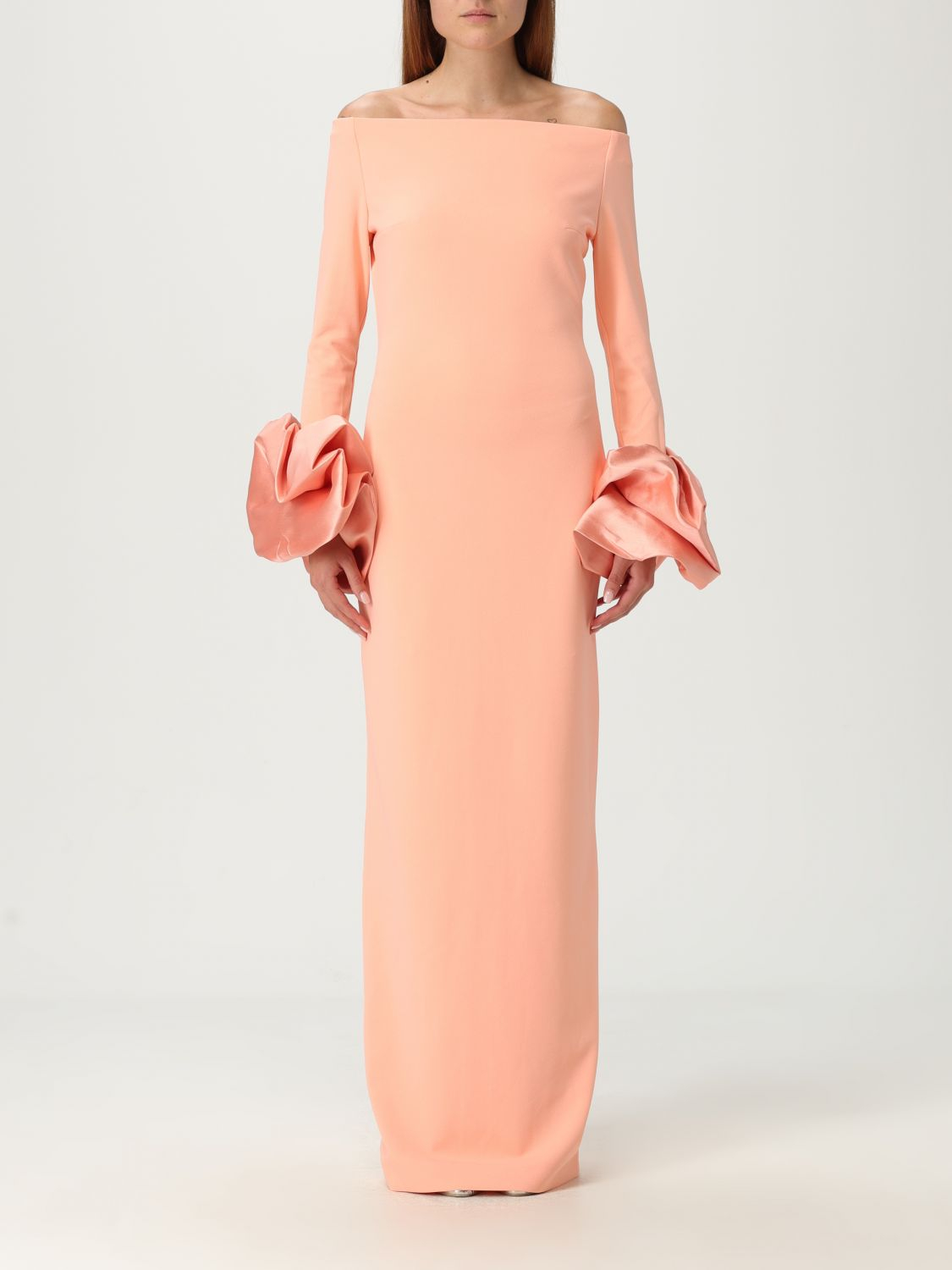 [Solace London] Long sleeve dress FW25 OS40014 NECTAR PINK