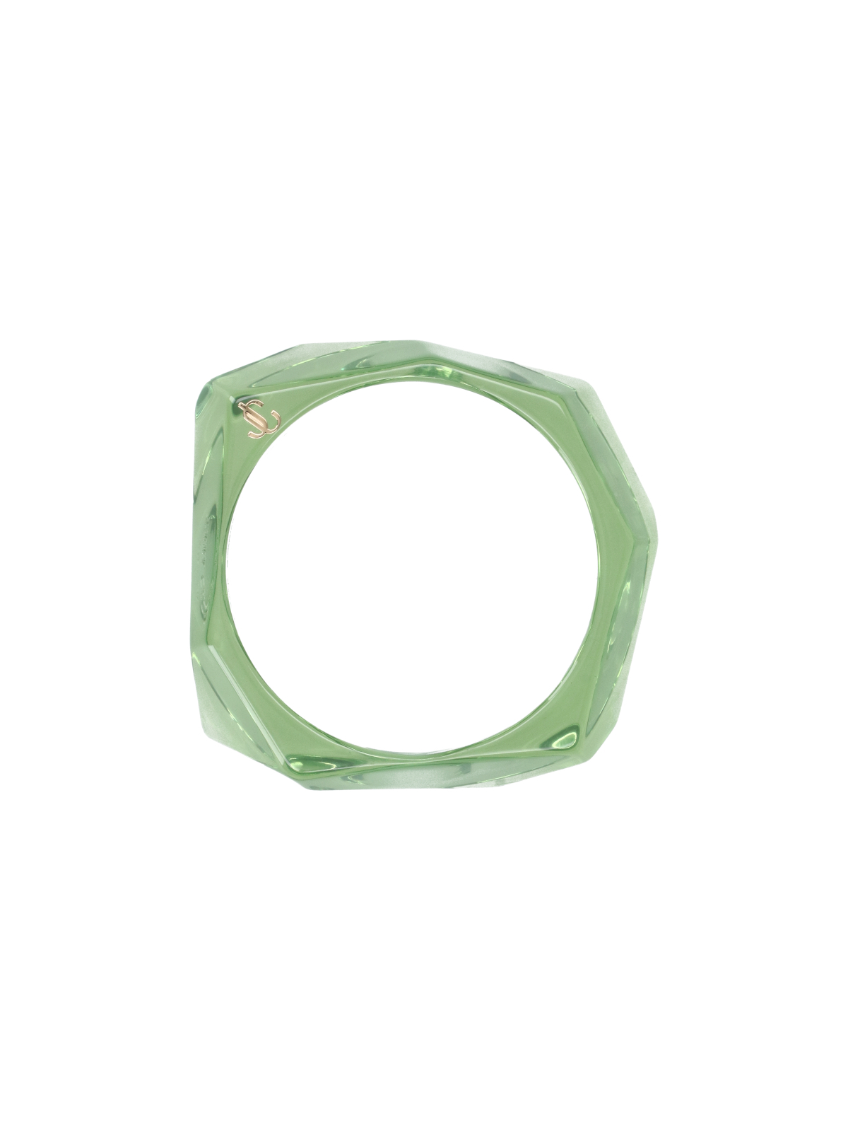 [Jimmy Choo] Ring FW26 FACETED BRACELET EYFCLOVER GOLD