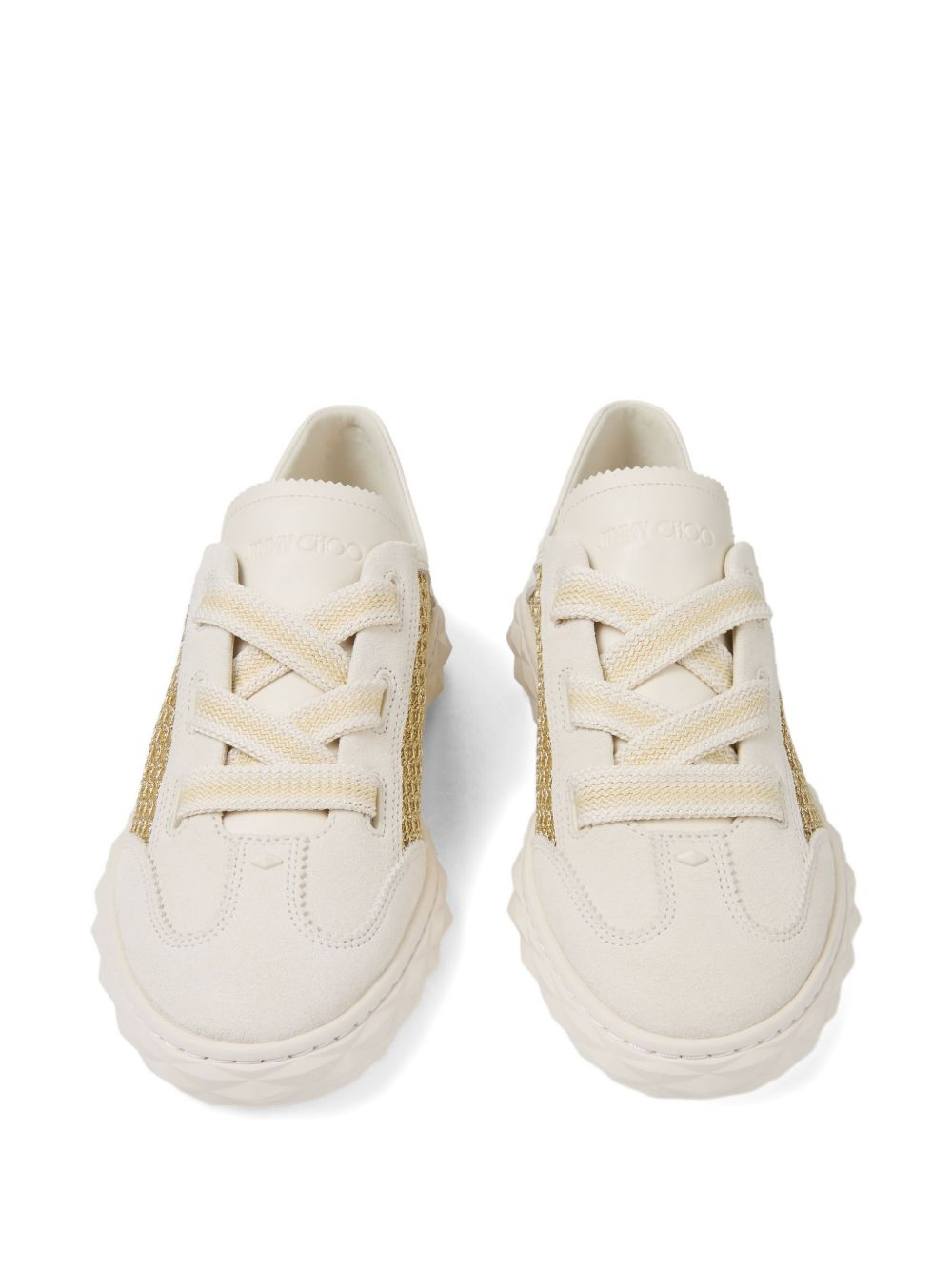 [Jimmy Choo] Sneakers FW26 DIAMONDLIGHTFLEX/FQEAGOLD/LATTE