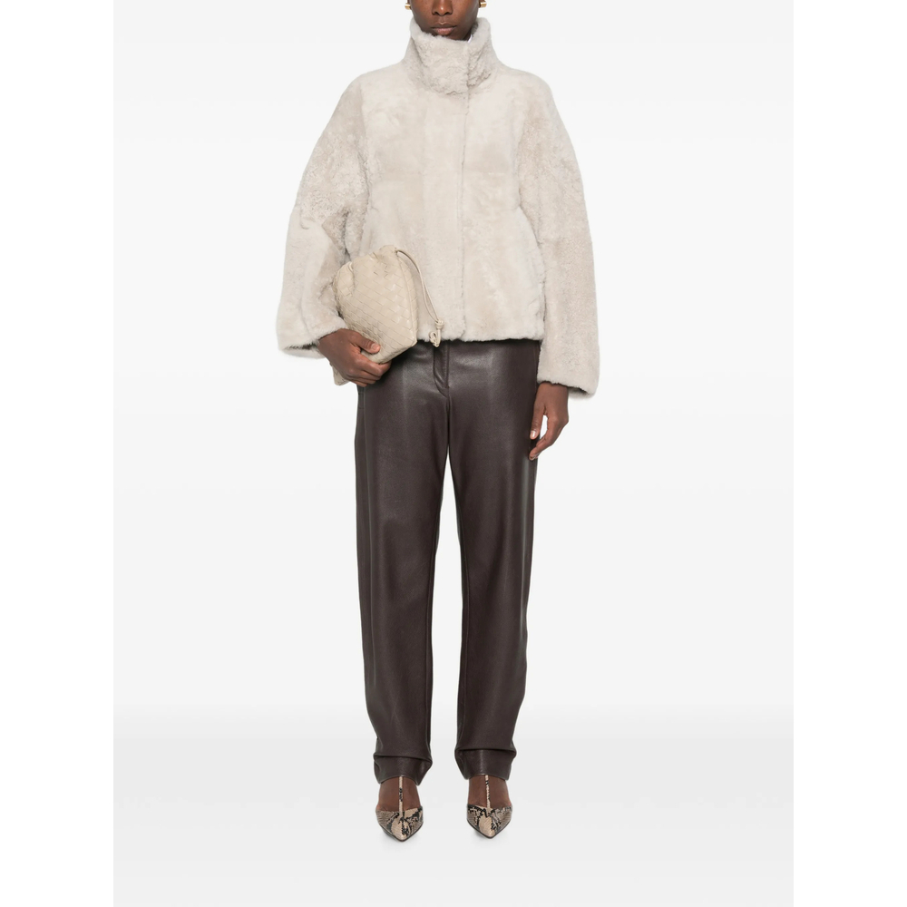[Brunello Cucinelli] Leather Jacket FW26 MPMBP3097  C4690