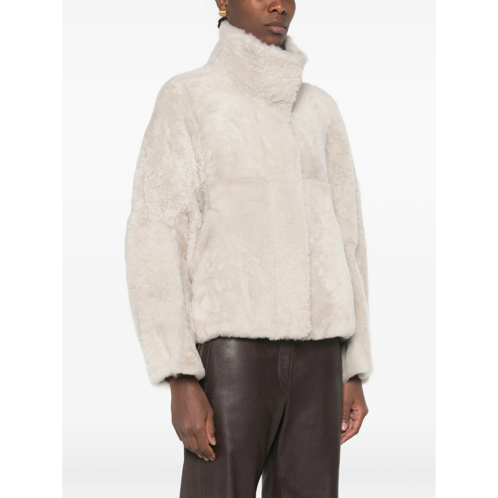 [Brunello Cucinelli] Leather Jacket FW26 MPMBP3097  C4690