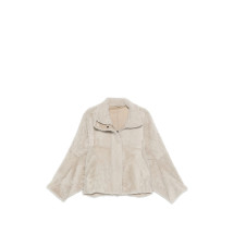 [Brunello Cucinelli] Leather Jacket FW26 MPMBP3097  C4690