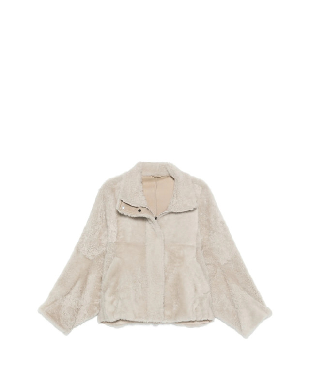 [Brunello Cucinelli] Leather Jacket FW26 MPMBP3097  C4690