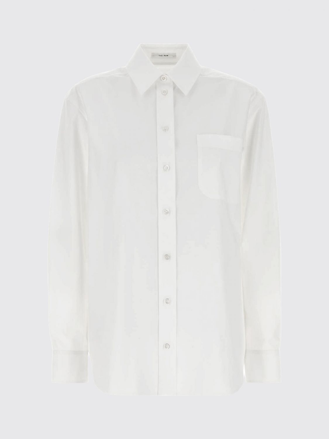 [THE ROW] Shirts Long Sleeve SS26 10477W4393 WHT