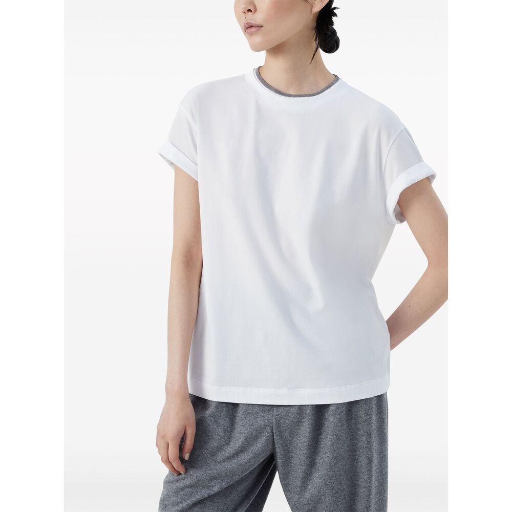 [Brunello Cucinelli] T-shirts Short Sleeve FW26 M0T18BD200  C159