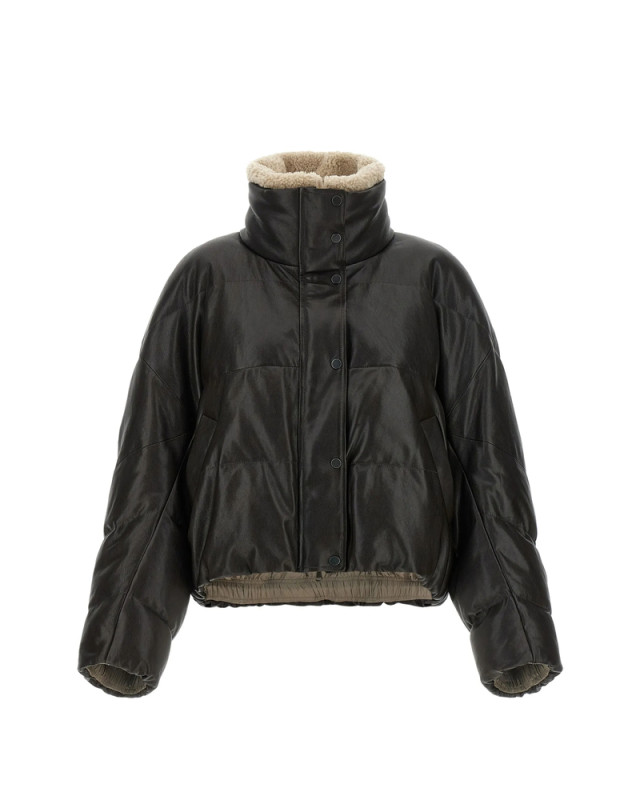 [Brunello Cucinelli] Leather Jacket FW26 MPCTN7552  C4192