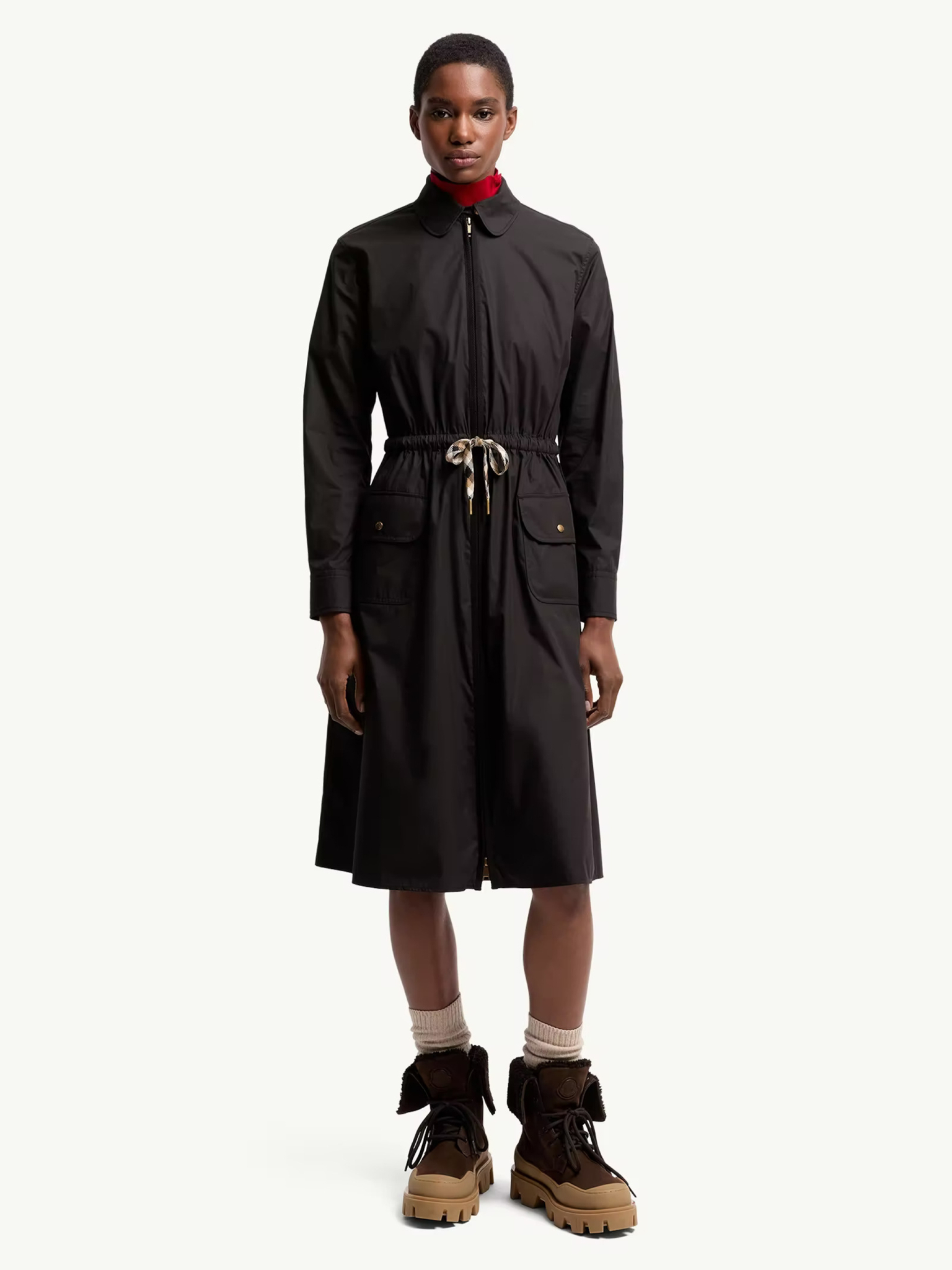[Moncler] Long sleeve dress FW26 L20932G00018599MW999