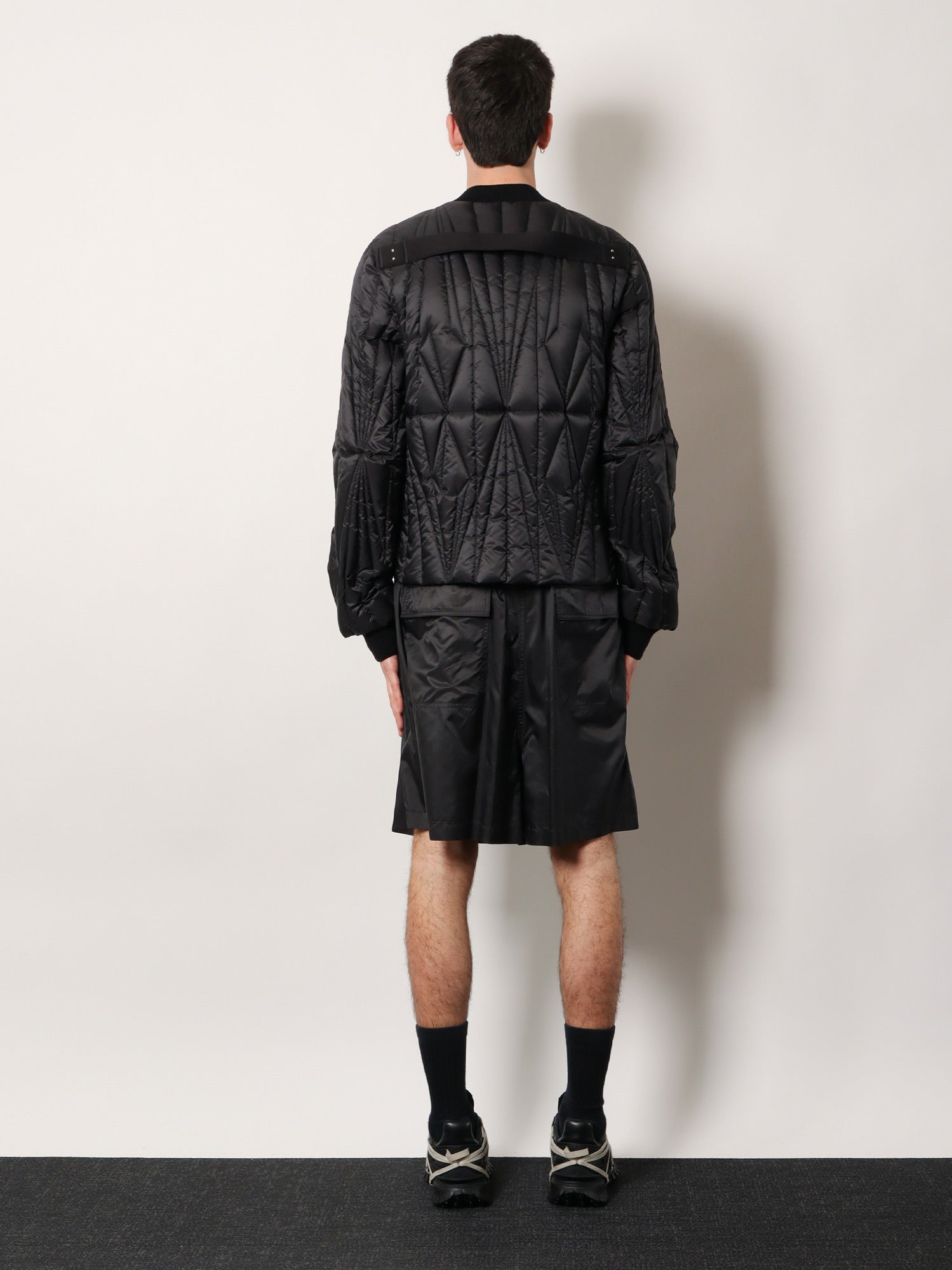 [MONCLER + RICK OWENS] Bomber Jacket SS26 MU01F1A01M8113999