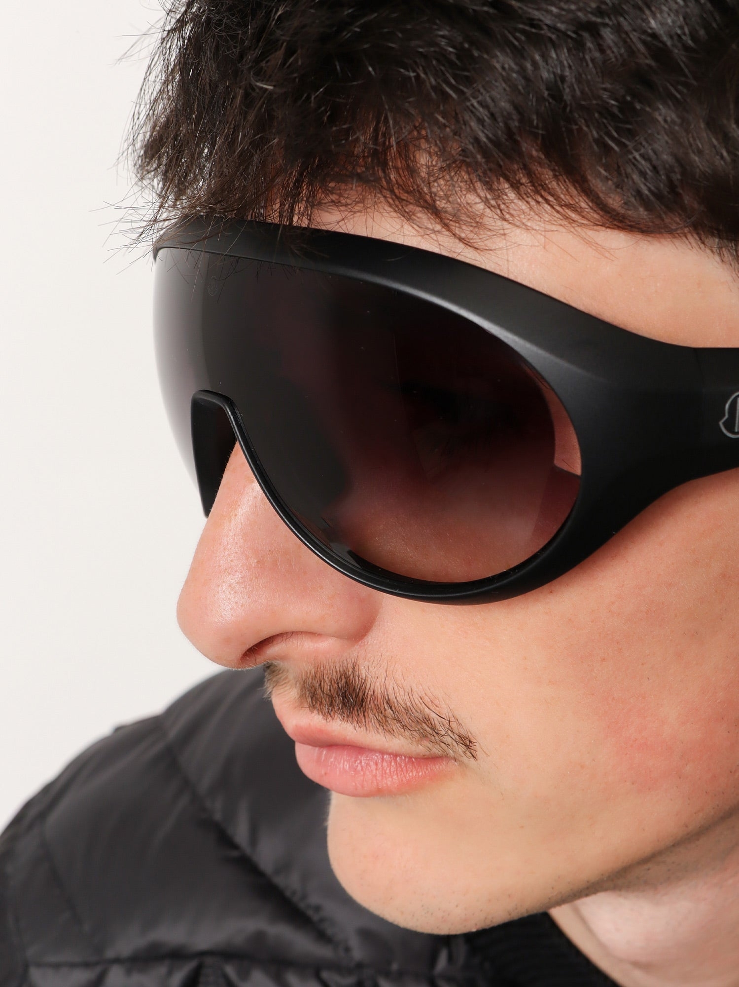 [MONCLER + RICK OWENS] Sunglasses SS26 MU01F0001GBLKMB909