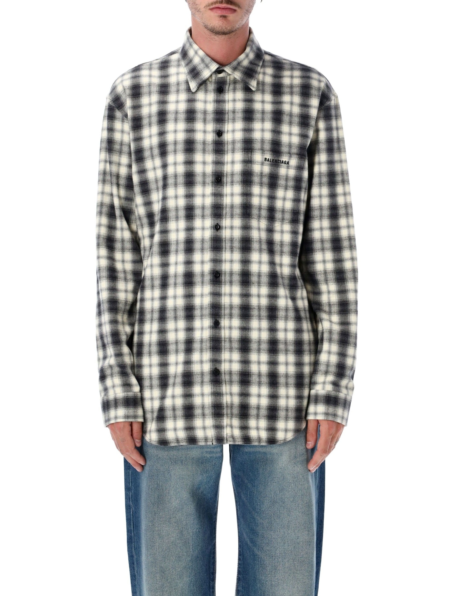 [Balenciaga] Shirts Long Sleeve FW26 A001ZSTUM339040