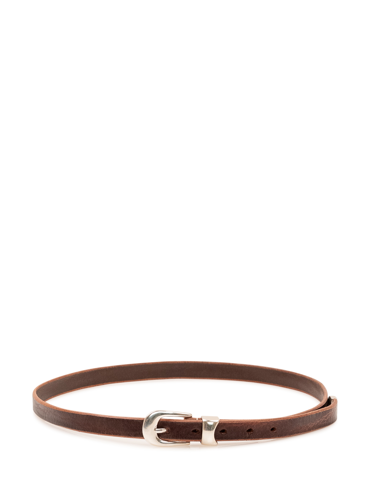 [Our Legacy] Belt FW26 A2208BBR BROWN LEATHER