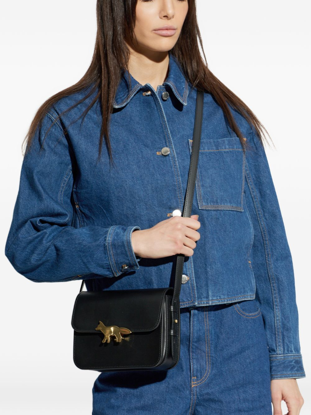 [MAISON KITSUNE] Shoulder bag FW26 QU05170LR0001P199