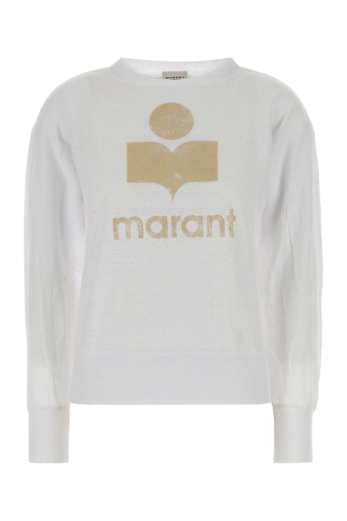 [Isabel Marant Etoile] T-shirts Long Sleeve FW26 TS0005FAA1N10E WHLG