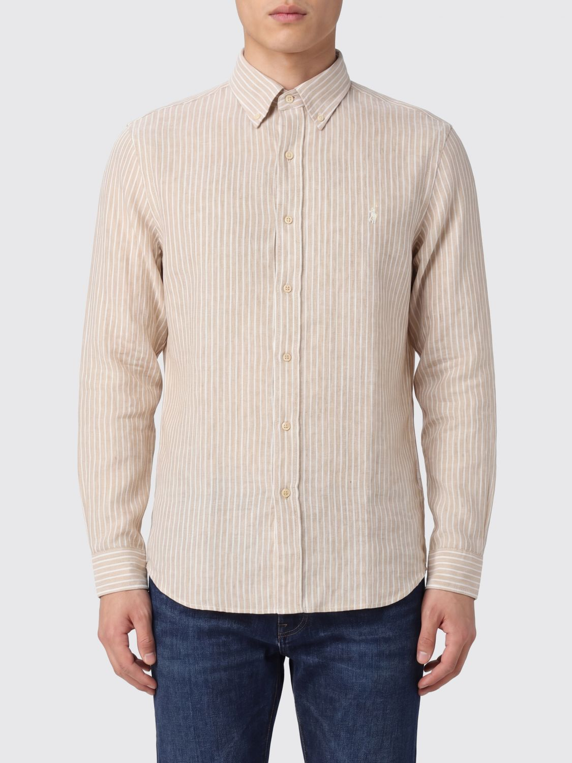 [Polo Ralph Lauren] Shirts Long Sleeve SS26 710B15594 006
