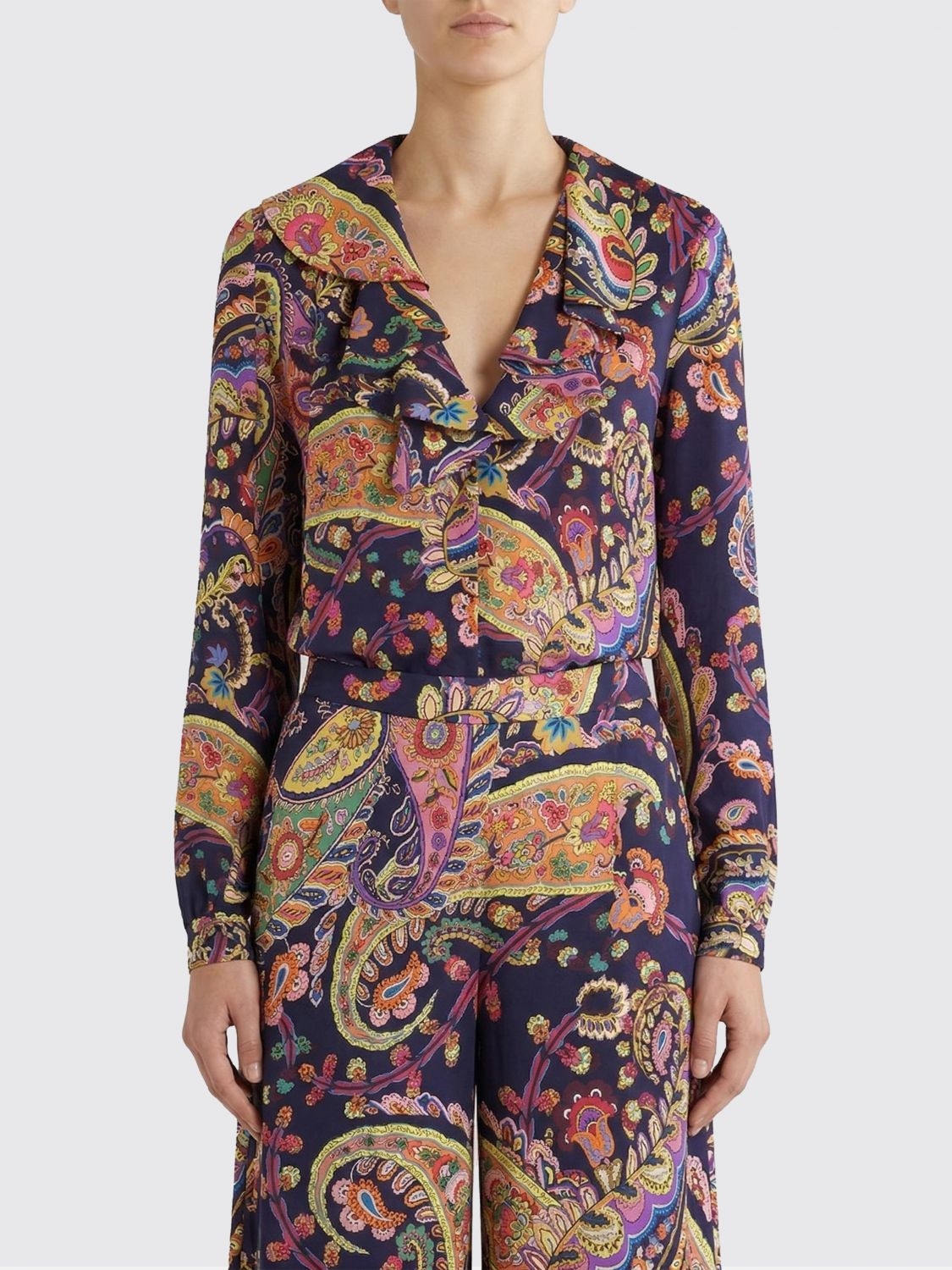[Etro] Shirts Long Sleeve SS26 WRIA009499SA4E4 X0884