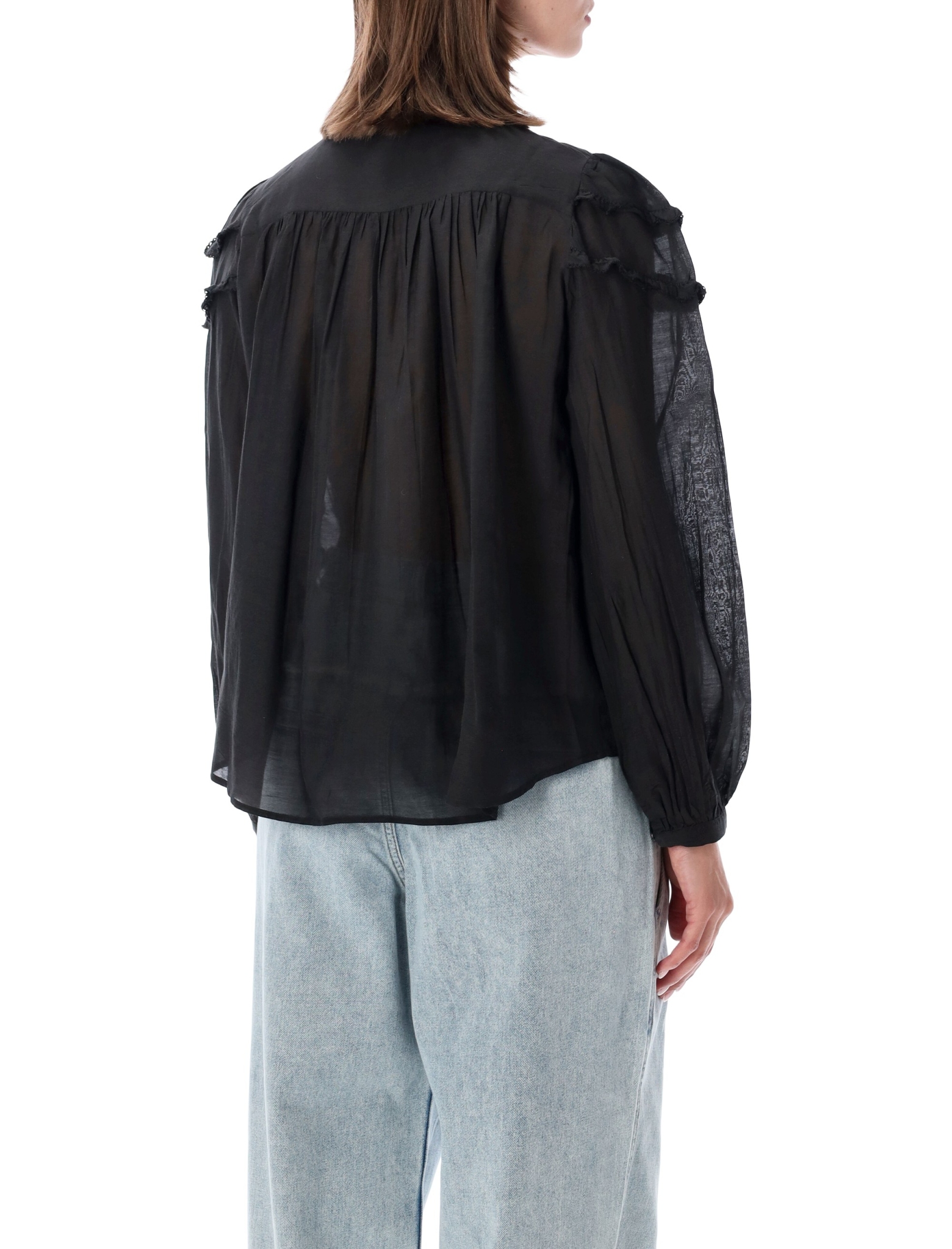 [Marant Etoile] Blouse FW26 HT0681FBB3J04E01BK