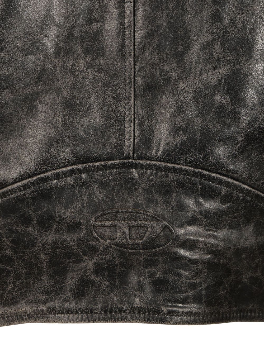 [Diesel] Leather Jacket CO A228440CJCM9XX