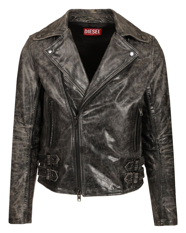 [Diesel] Leather Jacket CO A228440CJCM9XX
