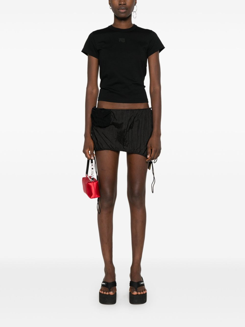 [ALEXANDER WANG] T-shirts Short Sleeve SS26 4CC3241521 001