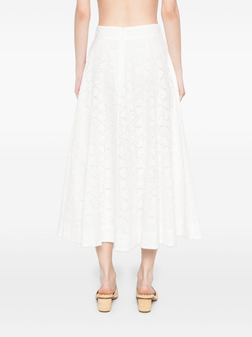 [Zimmermann] Midi skirt SS25 2540SR251IVO