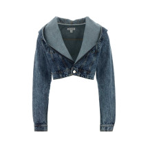 [Alaia] Denim Jacket SS26 AA9V0306T535C 524
