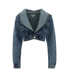 [Alaia] Denim Jacket SS26 AA9V0306T535C 524