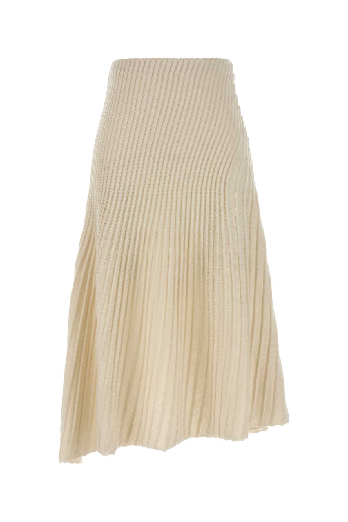 [Alaia] Long skirt SS26 AA9J2481K163C 054