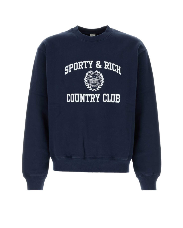 [SPORTY & RICH] Sweatshirt SS26 ST09876218BL106 DARNAVYWHI