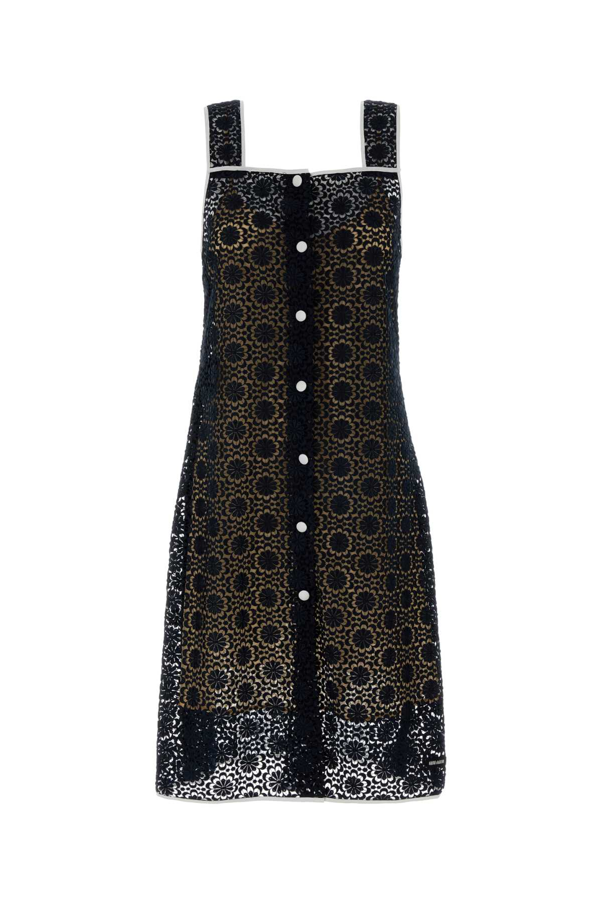 [Miu Miu] Sleeveless dress SS26 MF6354SOOO19KL F0008