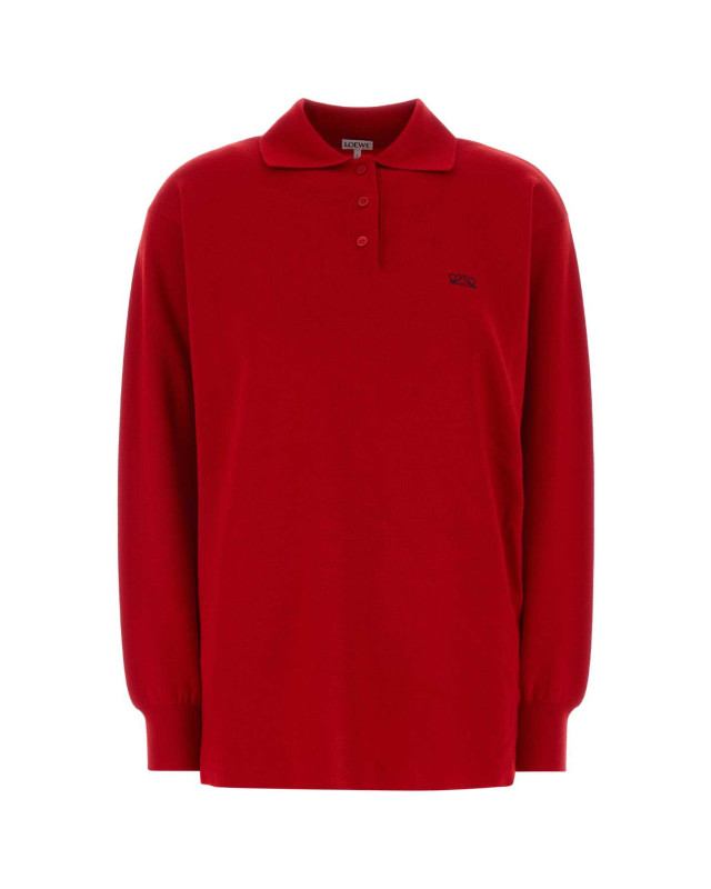 [Loewe] Shirts Long Sleeve SS26 S540Y14KHJ RED