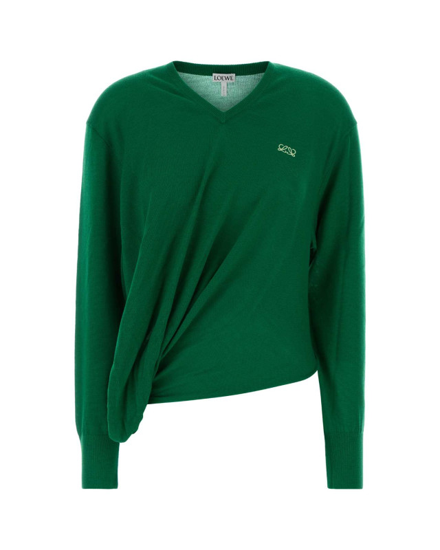 [Loewe] Knitwear SS26 S540Y14KHD GREEN