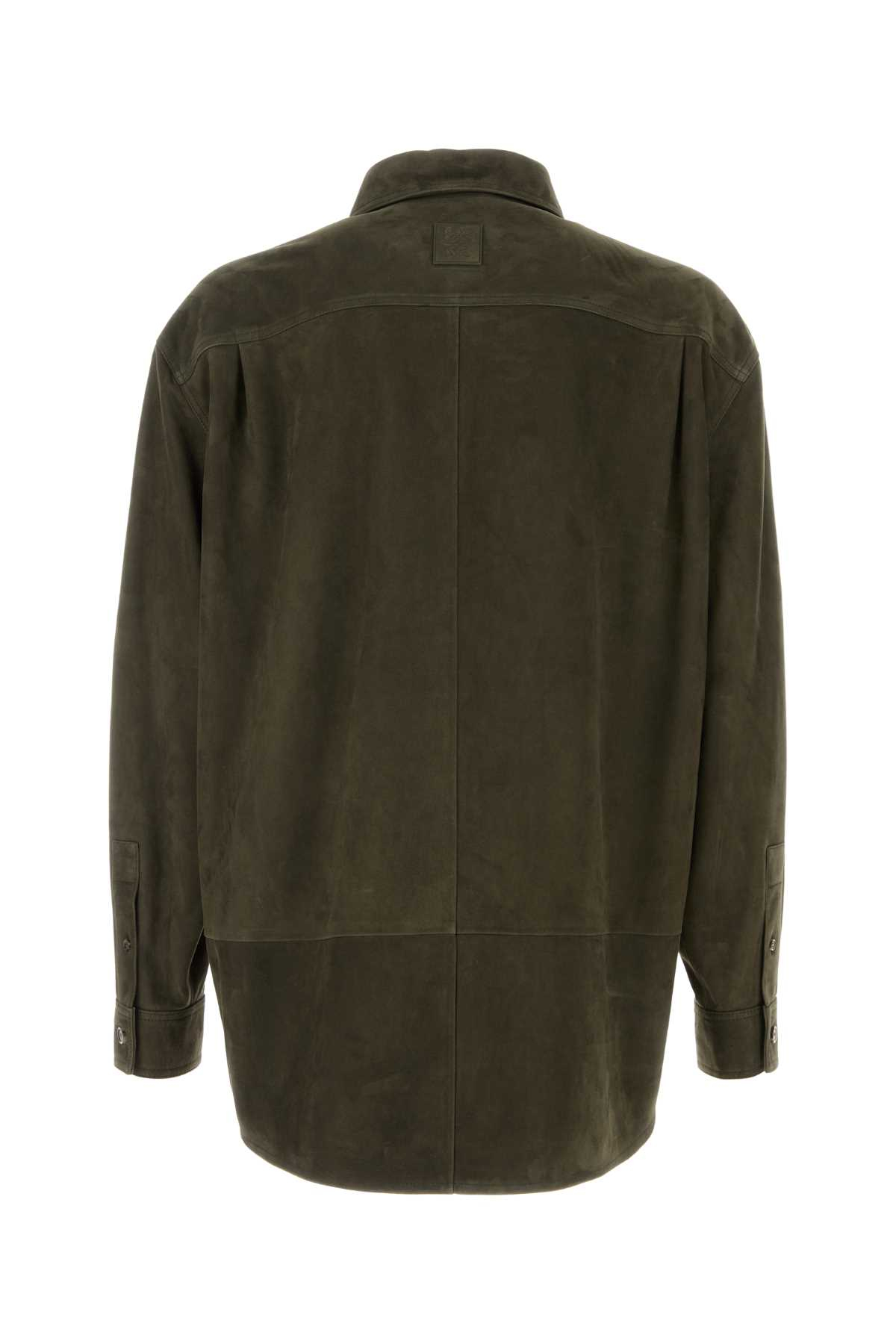 [Loewe] Shirts Long Sleeve SS26 H526Y31L56 KHAKIGREEN