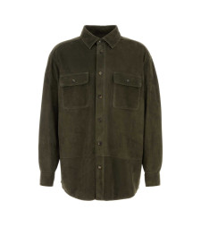 [Loewe] Shirts Long Sleeve SS26 H526Y31L56 KHAKIGREEN