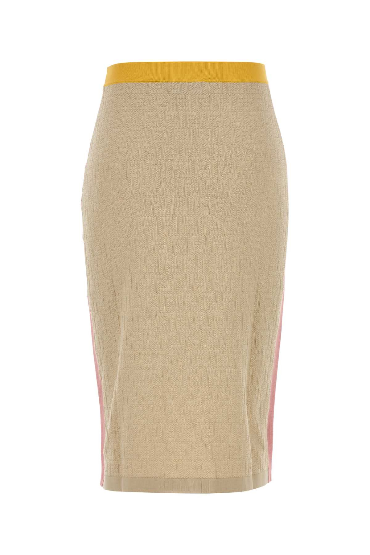 [Fendi] Long skirt SS26 FZS031AW4S F0WC4