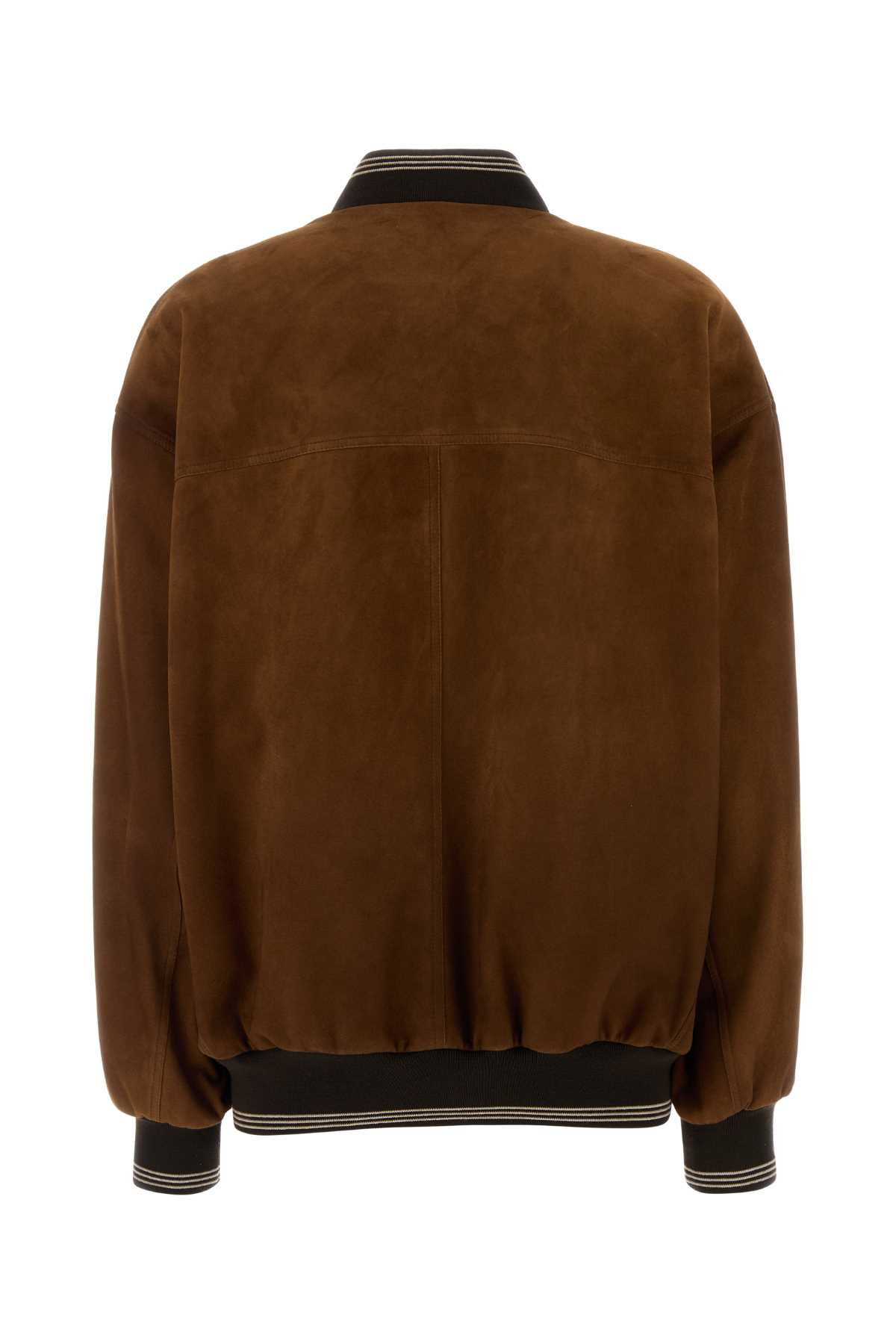 [Miu Miu] Leather Jacket SS26 MPV997SOOO104R F0134