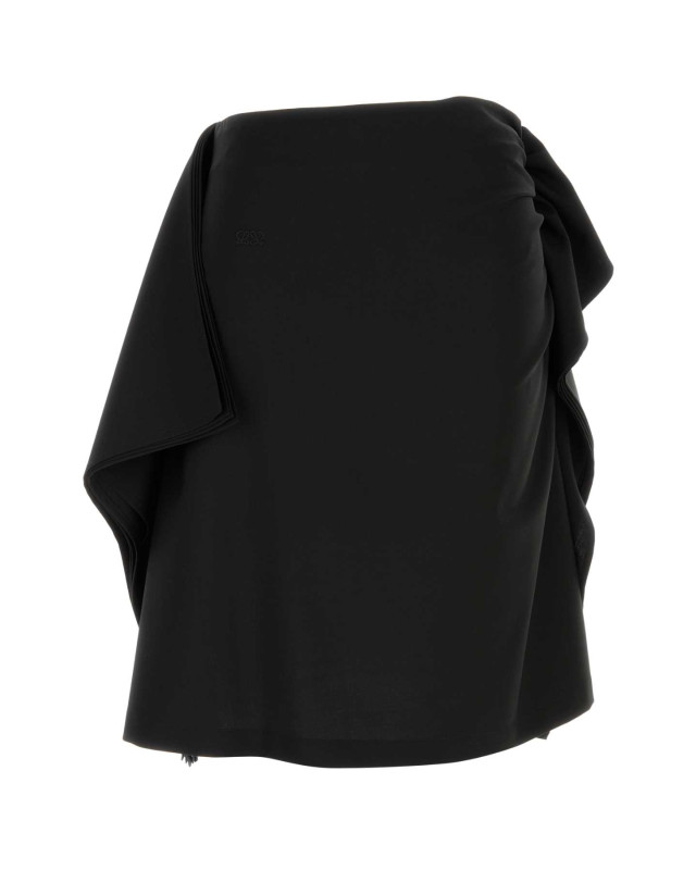 [Loewe] Mini skirt SS26 S540Y08XCV BLACK