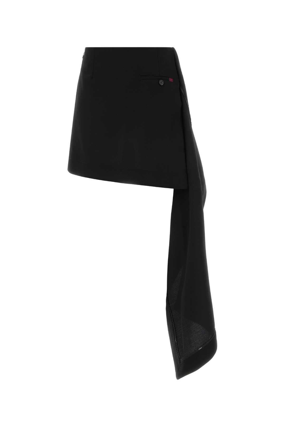 [Loewe] Mini skirt SS26 S540Y08XCT BLACK