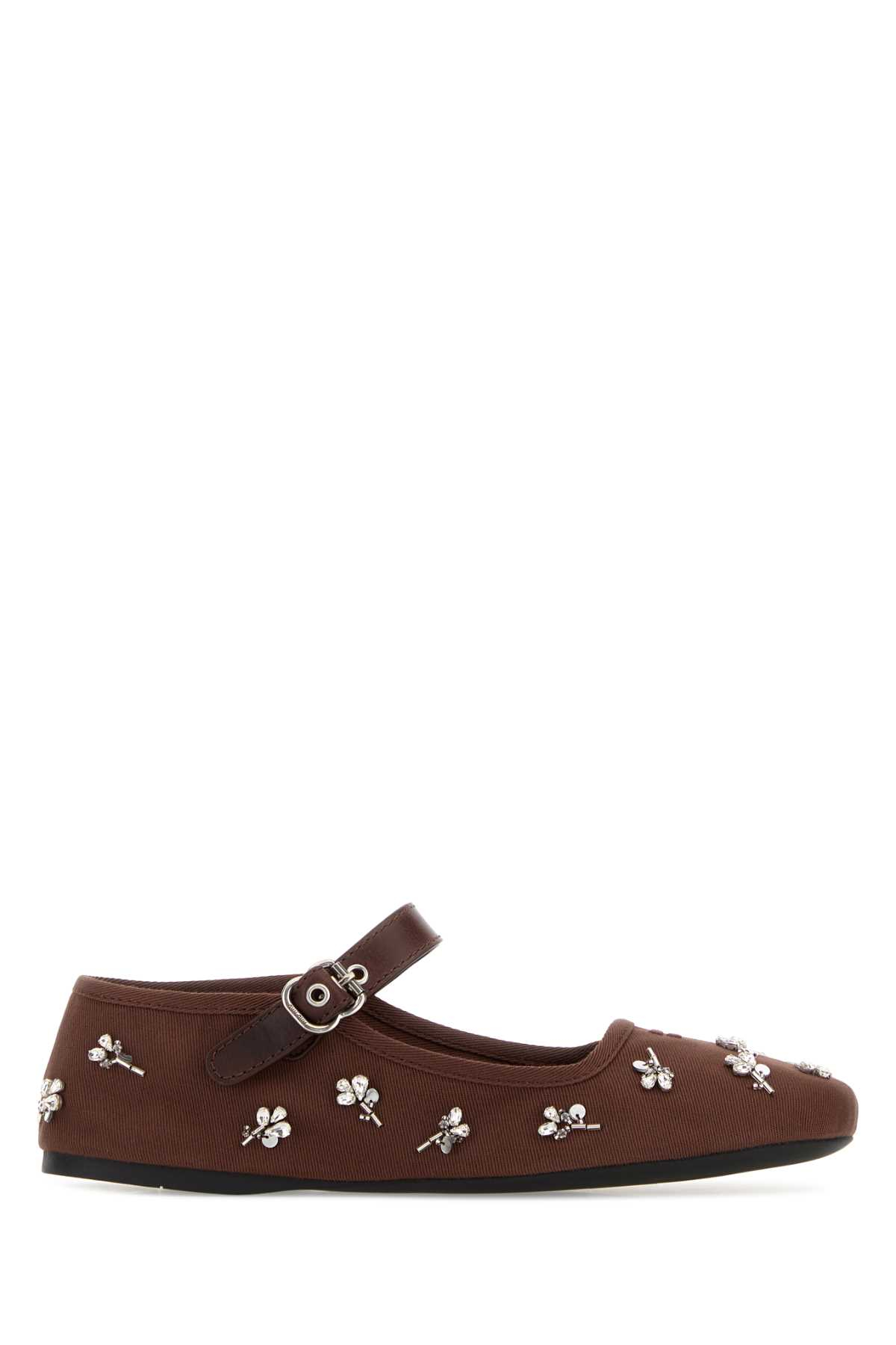 [Miu Miu] Flat shoes SS26 5F617EF0053ZMU F0324