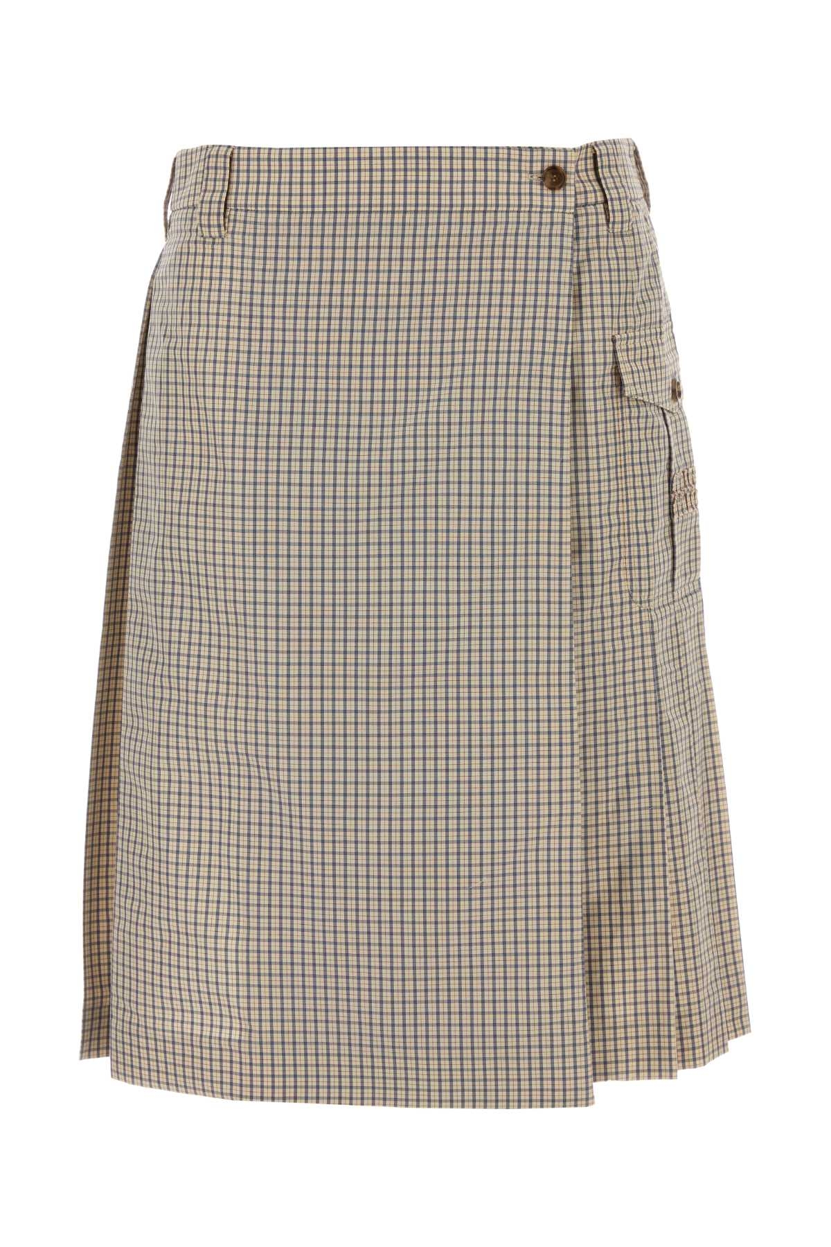 [Miu Miu] Midi skirt SS26 MG2642SOOO19CW F0036