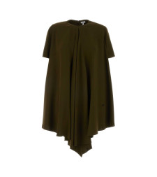 [Loewe] Short sleeve dress SS26 S540Y09XVH KHAKIGREEN
