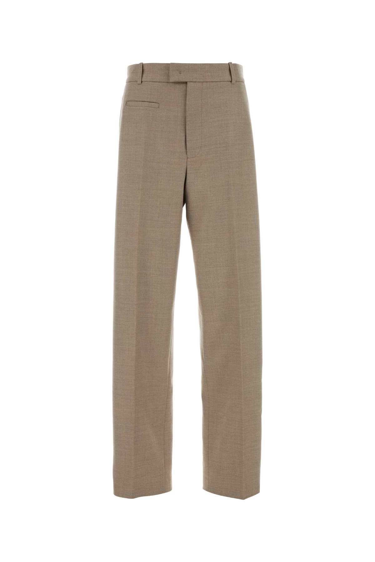 [ORIANE] Trousers SS26 UNISEXLOROPIANAWOOL BEIGE