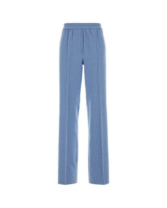 [ORIANE] Trousers SS26 JOGGERINJERSEYSTRIPES BLUSTR