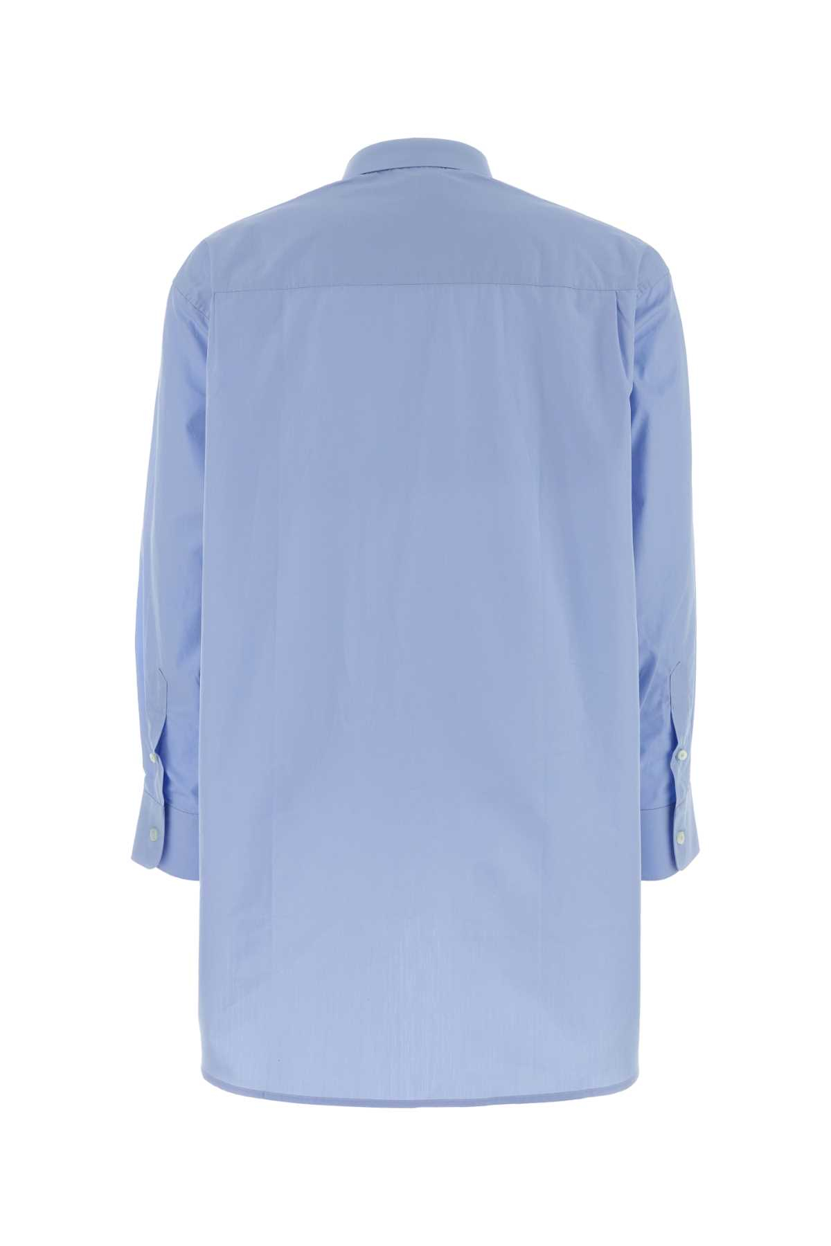 [ORIANE] Shirts Long Sleeve SS26 BOYFRIENDSHIRT BLUE